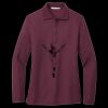 Women's Silk Touch Long Sleeve Polo Thumbnail