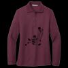 Women's Silk Touch Long Sleeve Polo Miniatura