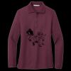 Women's Silk Touch Long Sleeve Polo Miniatura