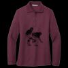 Women's Silk Touch Long Sleeve Polo Miniatura