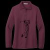 Women's Silk Touch Long Sleeve Polo Miniatura