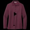 Women's Silk Touch Long Sleeve Polo Thumbnail