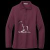 Women's Silk Touch Long Sleeve Polo Thumbnail