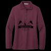 Women's Silk Touch Long Sleeve Polo Thumbnail