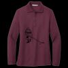 Women's Silk Touch Long Sleeve Polo Thumbnail