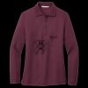 Women's Silk Touch Long Sleeve Polo Miniatura