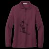 Women's Silk Touch Long Sleeve Polo Thumbnail
