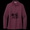 Women's Silk Touch Long Sleeve Polo Miniatura