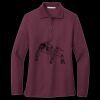 Women's Silk Touch Long Sleeve Polo Miniatura