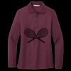 Women's Silk Touch Long Sleeve Polo Thumbnail
