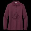Women's Silk Touch Long Sleeve Polo Thumbnail