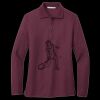 Women's Silk Touch Long Sleeve Polo Thumbnail