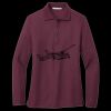Women's Silk Touch Long Sleeve Polo Thumbnail