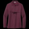 Women's Silk Touch Long Sleeve Polo Thumbnail