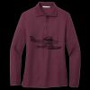 Women's Silk Touch Long Sleeve Polo Thumbnail