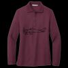 Women's Silk Touch Long Sleeve Polo Thumbnail