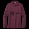 Women's Silk Touch Long Sleeve Polo Thumbnail