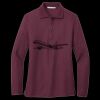 Women's Silk Touch Long Sleeve Polo Miniatura