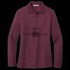 Women's Silk Touch Long Sleeve Polo Miniatura