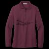 Women's Silk Touch Long Sleeve Polo Thumbnail