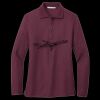Women's Silk Touch Long Sleeve Polo Thumbnail