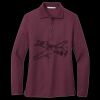 Women's Silk Touch Long Sleeve Polo Miniatura