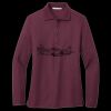 Women's Silk Touch Long Sleeve Polo Miniatura