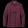 Women's Silk Touch Long Sleeve Polo Thumbnail
