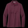 Women's Silk Touch Long Sleeve Polo Thumbnail