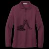 Women's Silk Touch Long Sleeve Polo Thumbnail