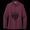 Women's Silk Touch Long Sleeve Polo Miniatura