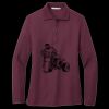 Women's Silk Touch Long Sleeve Polo Miniatura