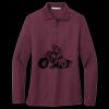 Women's Silk Touch Long Sleeve Polo Miniatura