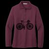 Women's Silk Touch Long Sleeve Polo Miniatura