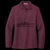 Women's Silk Touch Long Sleeve Polo Thumbnail