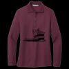 Women's Silk Touch Long Sleeve Polo Thumbnail