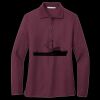 Women's Silk Touch Long Sleeve Polo Thumbnail