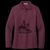 Women's Silk Touch Long Sleeve Polo Miniatura
