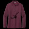 Women's Silk Touch Long Sleeve Polo Miniatura