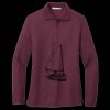 Women's Silk Touch Long Sleeve Polo Thumbnail