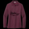 Women's Silk Touch Long Sleeve Polo Thumbnail