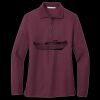 Women's Silk Touch Long Sleeve Polo Thumbnail