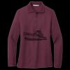 Women's Silk Touch Long Sleeve Polo Thumbnail