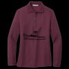 Women's Silk Touch Long Sleeve Polo Thumbnail