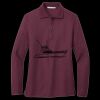Women's Silk Touch Long Sleeve Polo Thumbnail