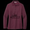 Women's Silk Touch Long Sleeve Polo Miniatura