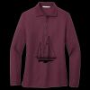 Women's Silk Touch Long Sleeve Polo Thumbnail