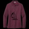 Women's Silk Touch Long Sleeve Polo Thumbnail