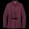 Women's Silk Touch Long Sleeve Polo Thumbnail