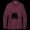 Women's Silk Touch Long Sleeve Polo Thumbnail